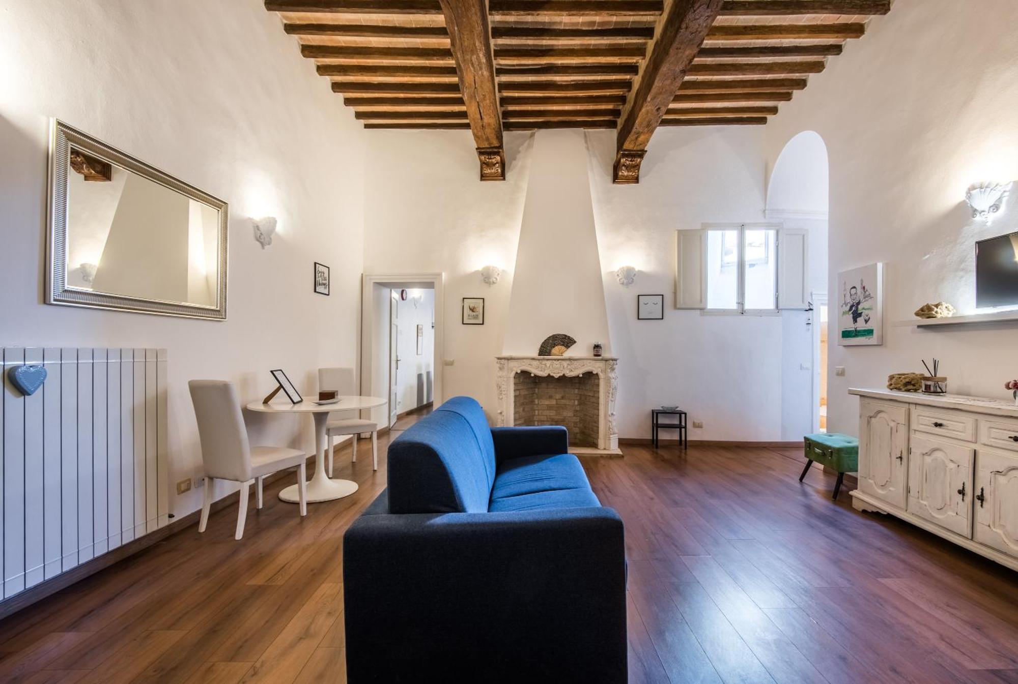 Incantevole Appartamento Banchi Di Sopra Siena Buitenkant foto